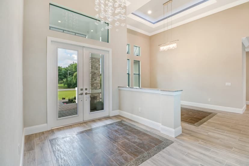 Custom home entry