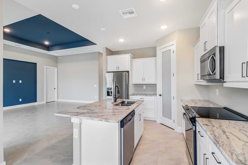 Hardwyn kitchen and white cabinetry