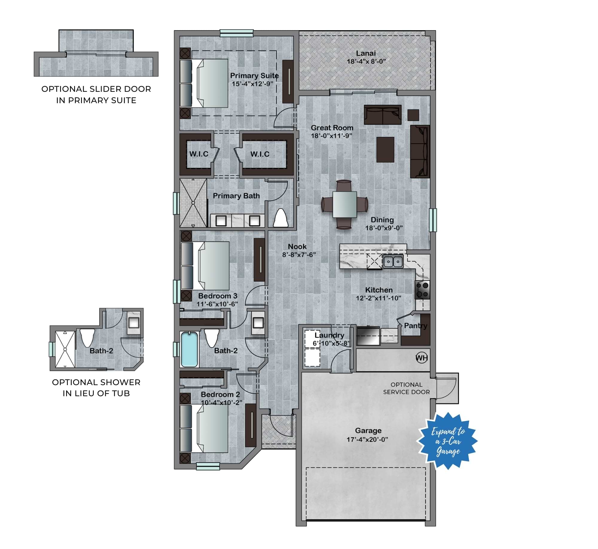 Chalet floor plan