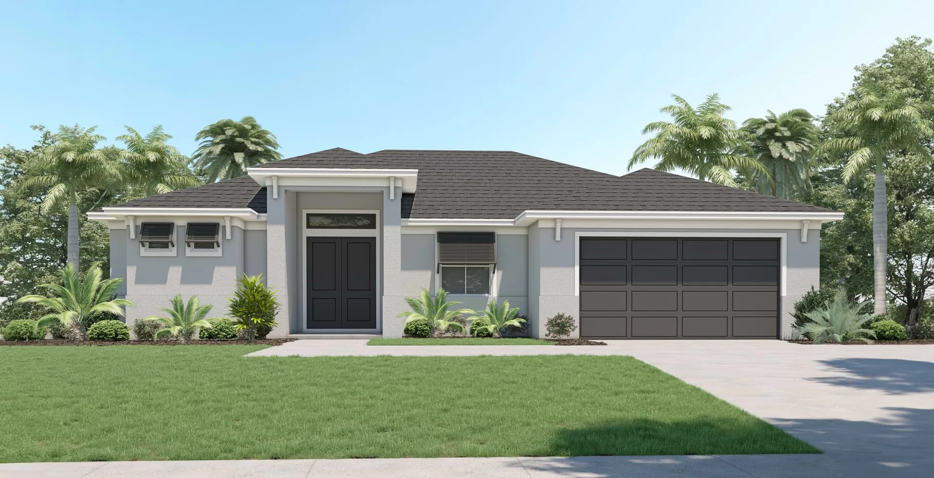 Signus — Coastal front exterior elevation