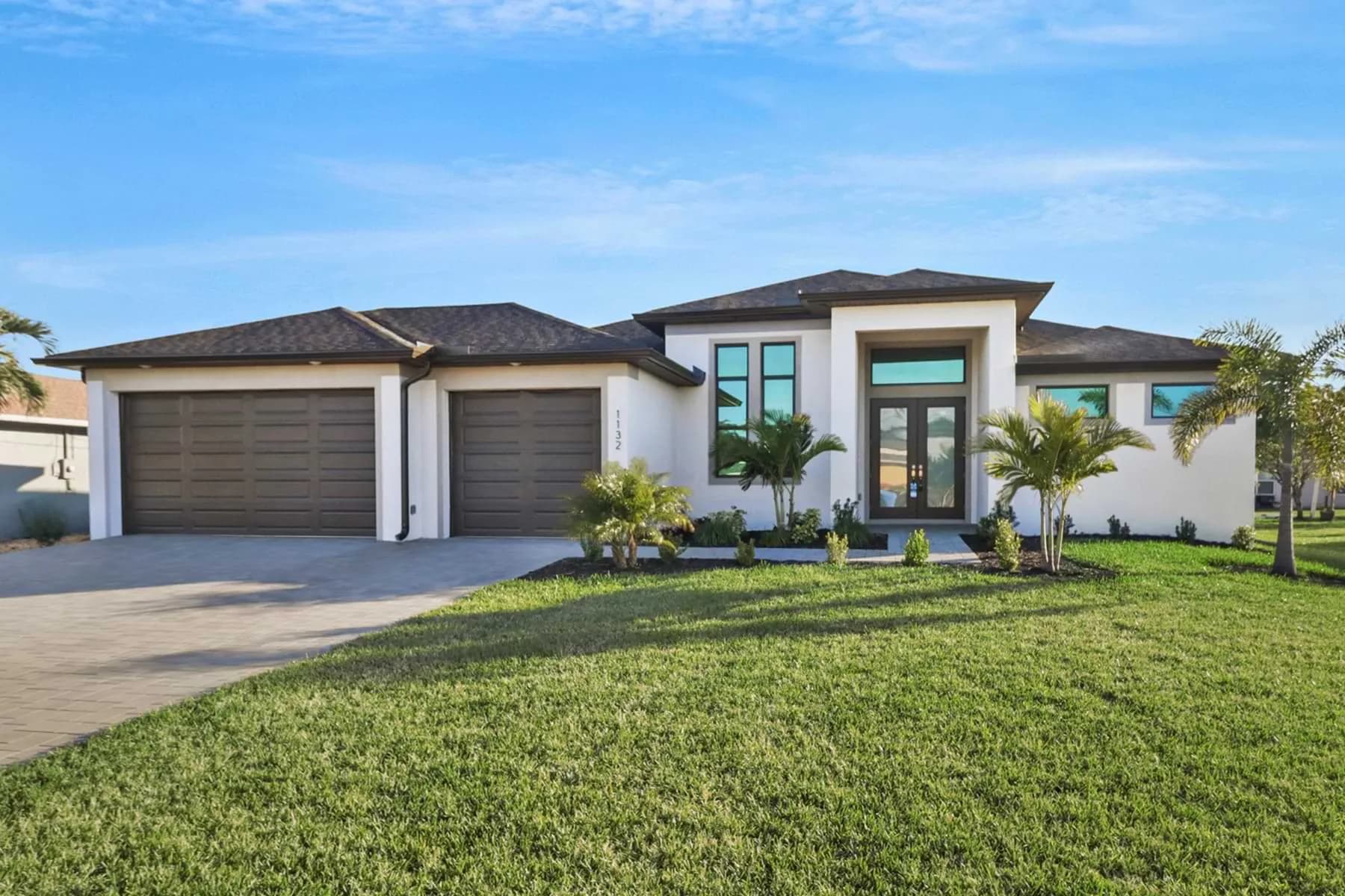 Spica — completed home's front exterior