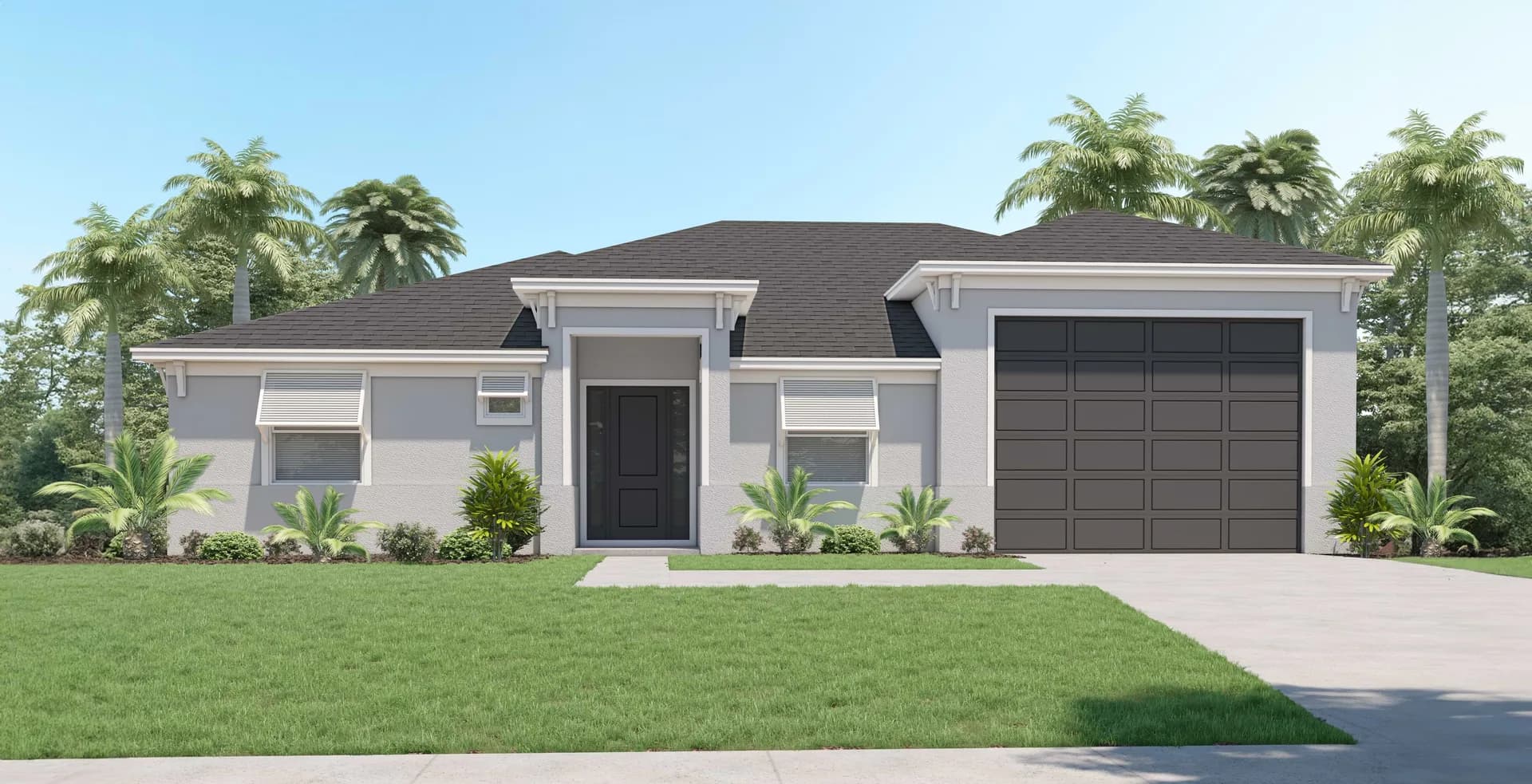 Ventura — Coastal front exterior elevation
