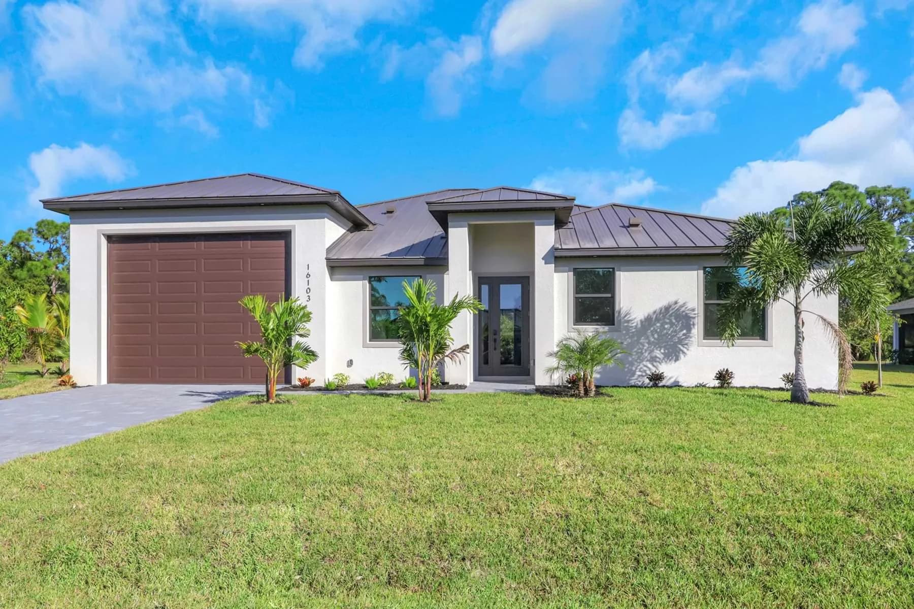Ventura — completed home's front exterior