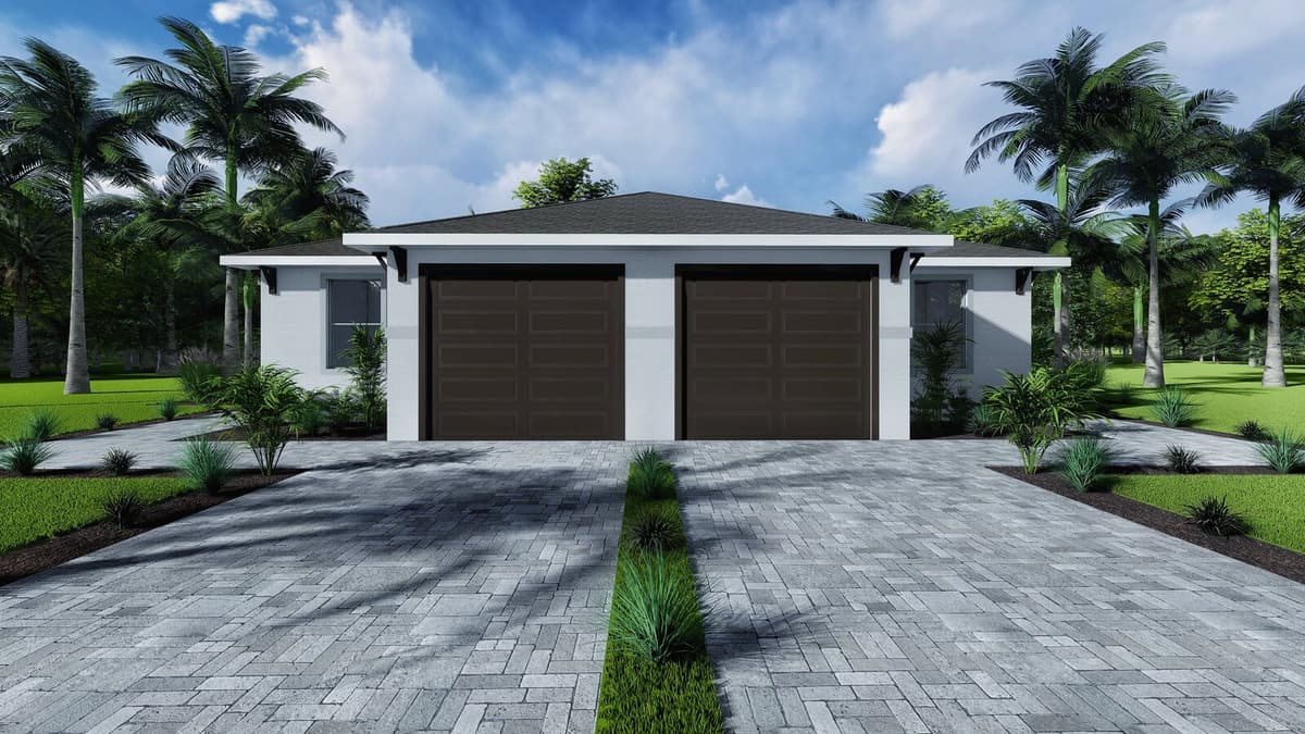 Primrose Duplex elevation exterior