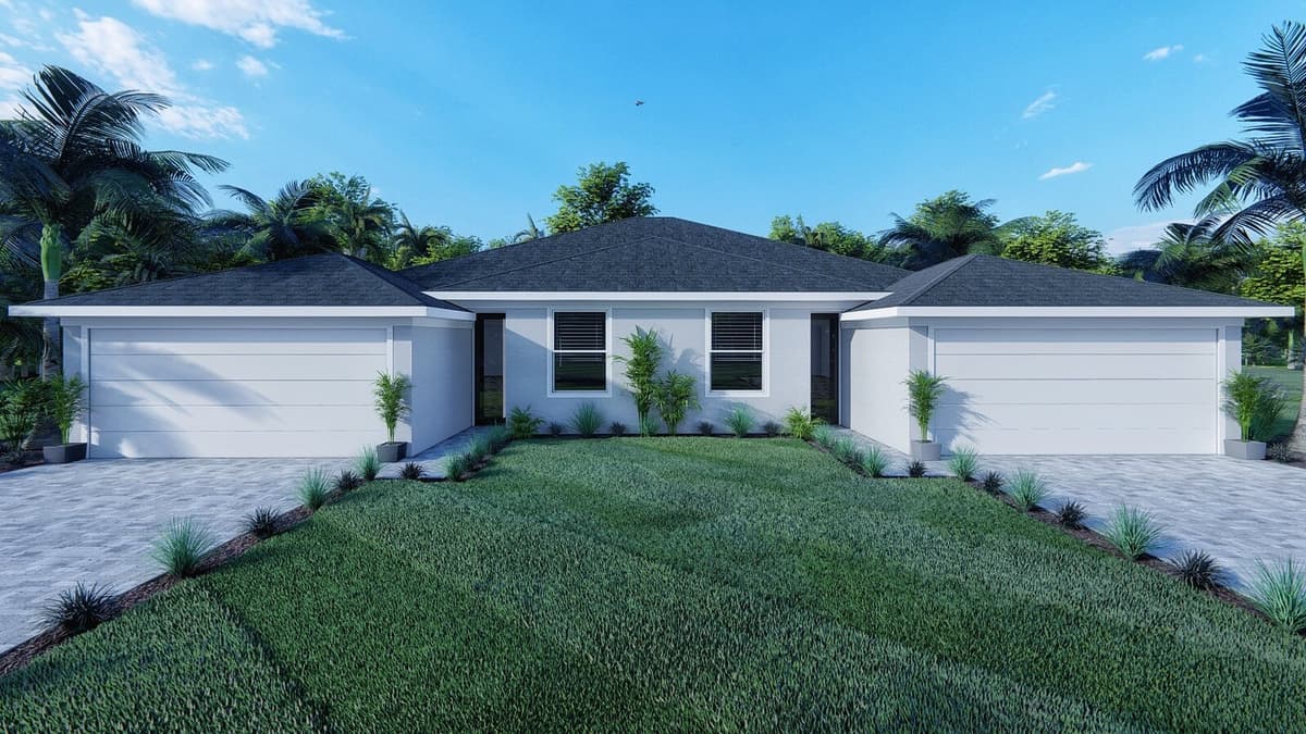Rue Duplex elevation exterior