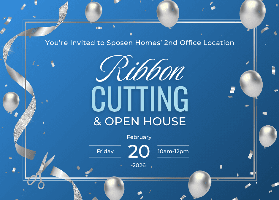 Sposen Homes Celebrates Second Office with Ribbon Cutting and Open House